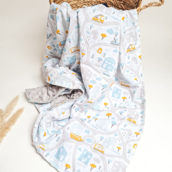 Otroška odeja za dojenčka promet