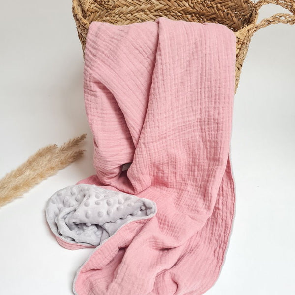 Otroška odeja za dojenčka roza