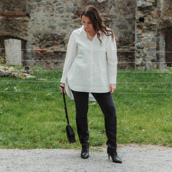 Ženska bela srajca 42